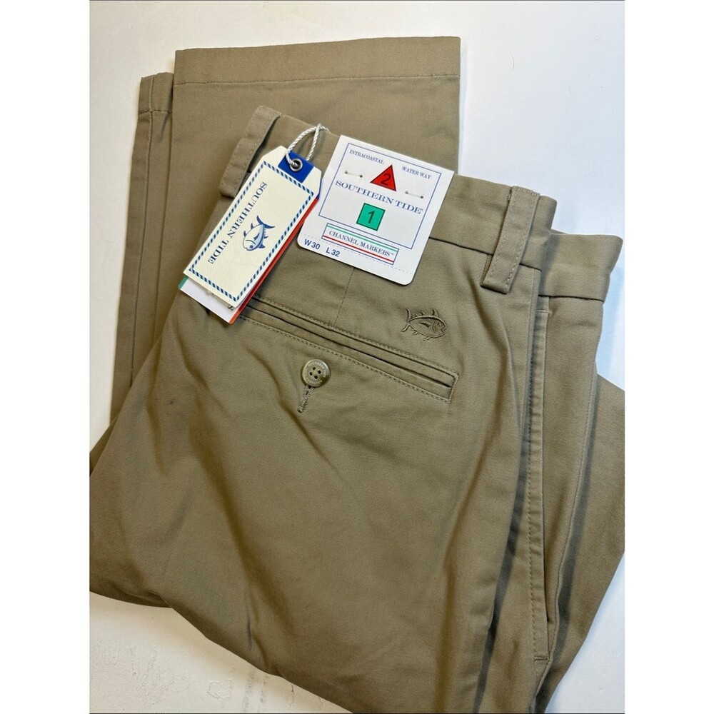 Southern Tide Channel Marker Pant, Cotton-Spandex, Men's 30 x 32, New with tags